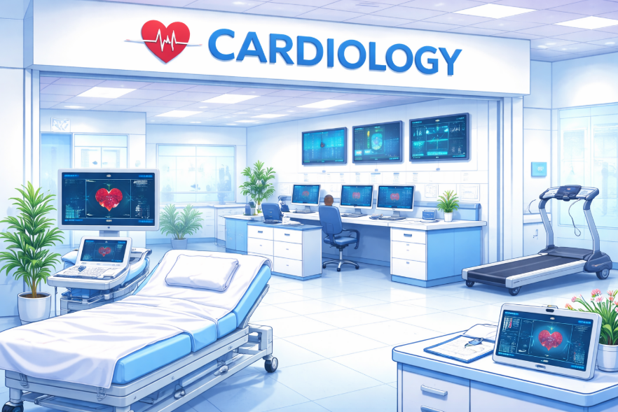cardiology department in kdc hospital 